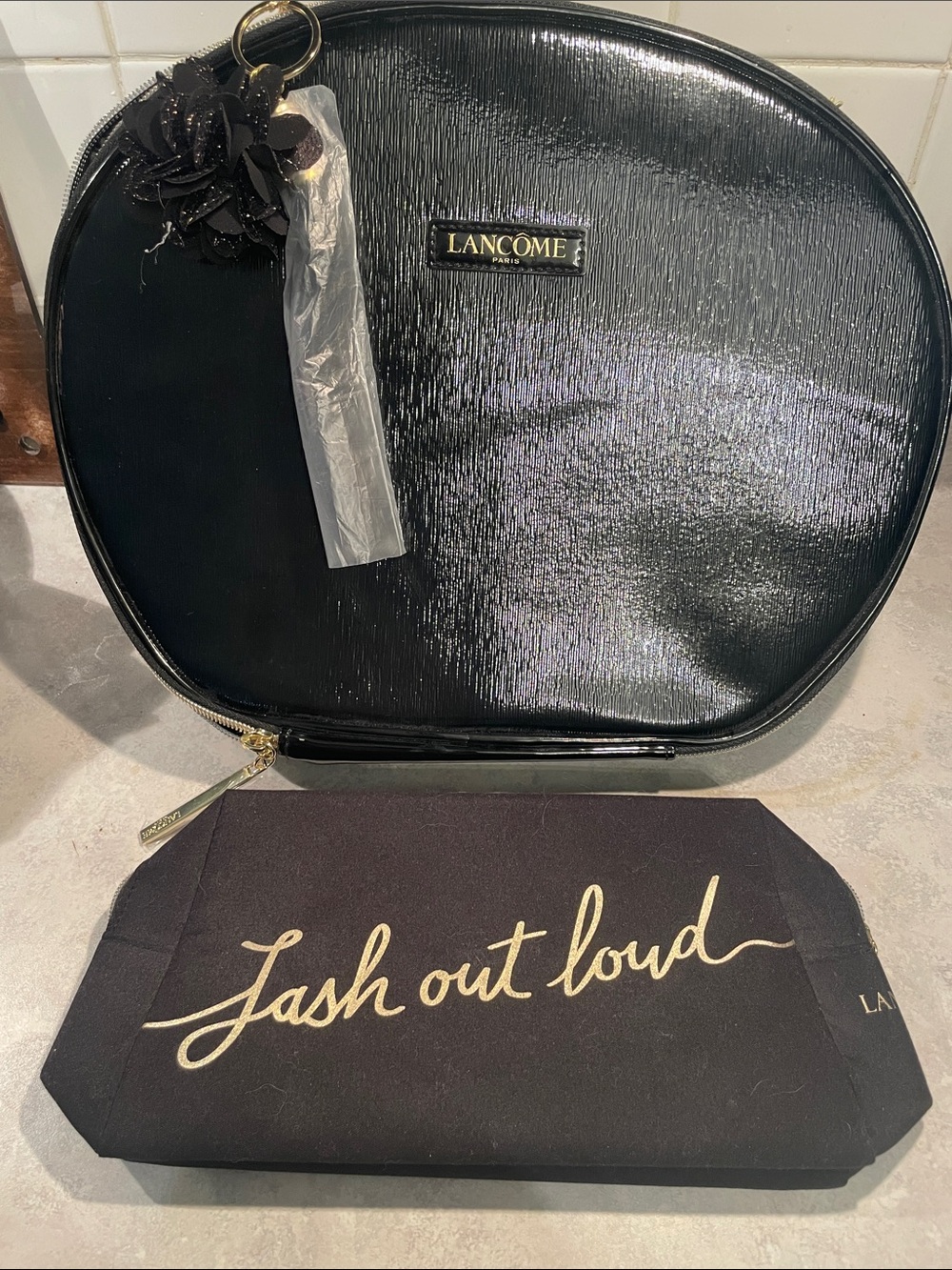 New Lancôme Cosmetic Case with “Lash Out Loud” Zip Case